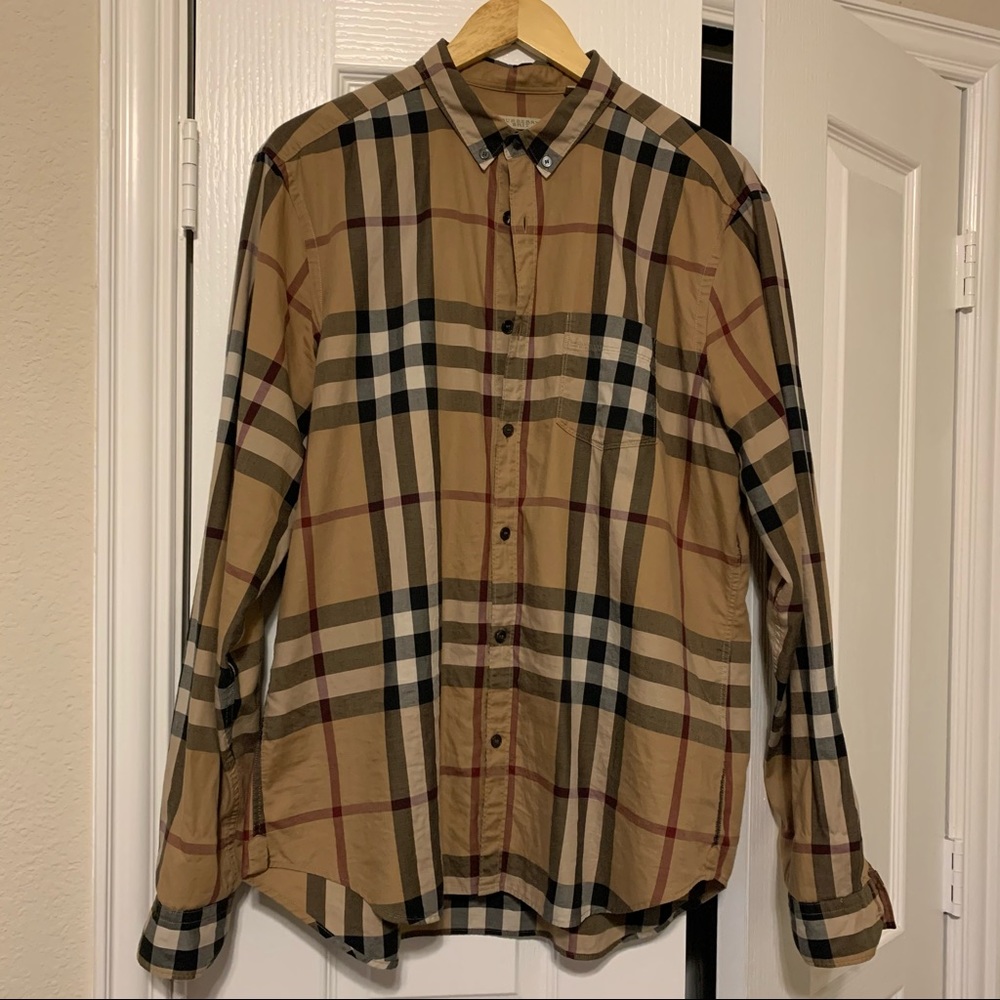 Burberry check shirt